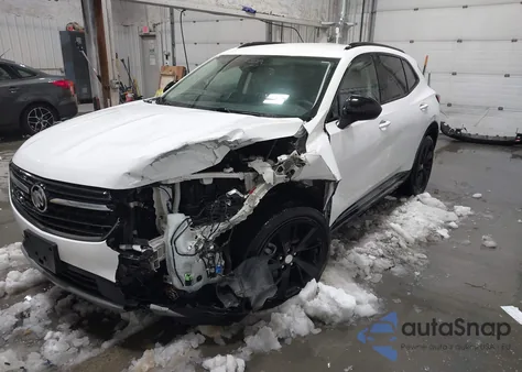 2021 Buick Envision Awd Preferred from USA, damaged, VIN LRBFZMR48MD179012